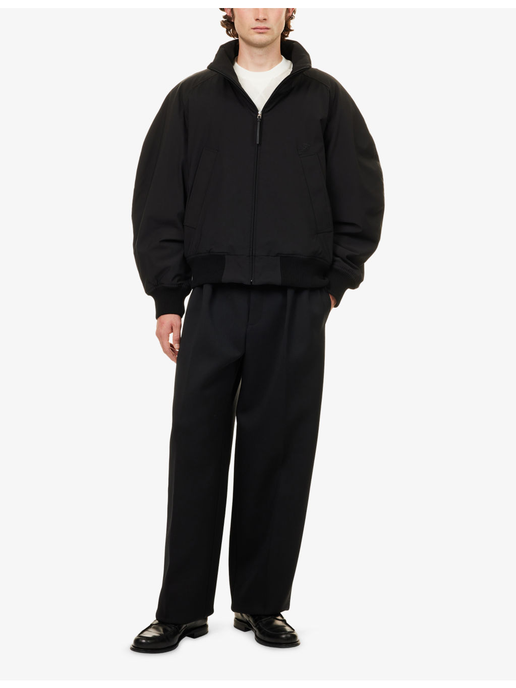 Aero Oversized Shell Bomber Jacket - 2