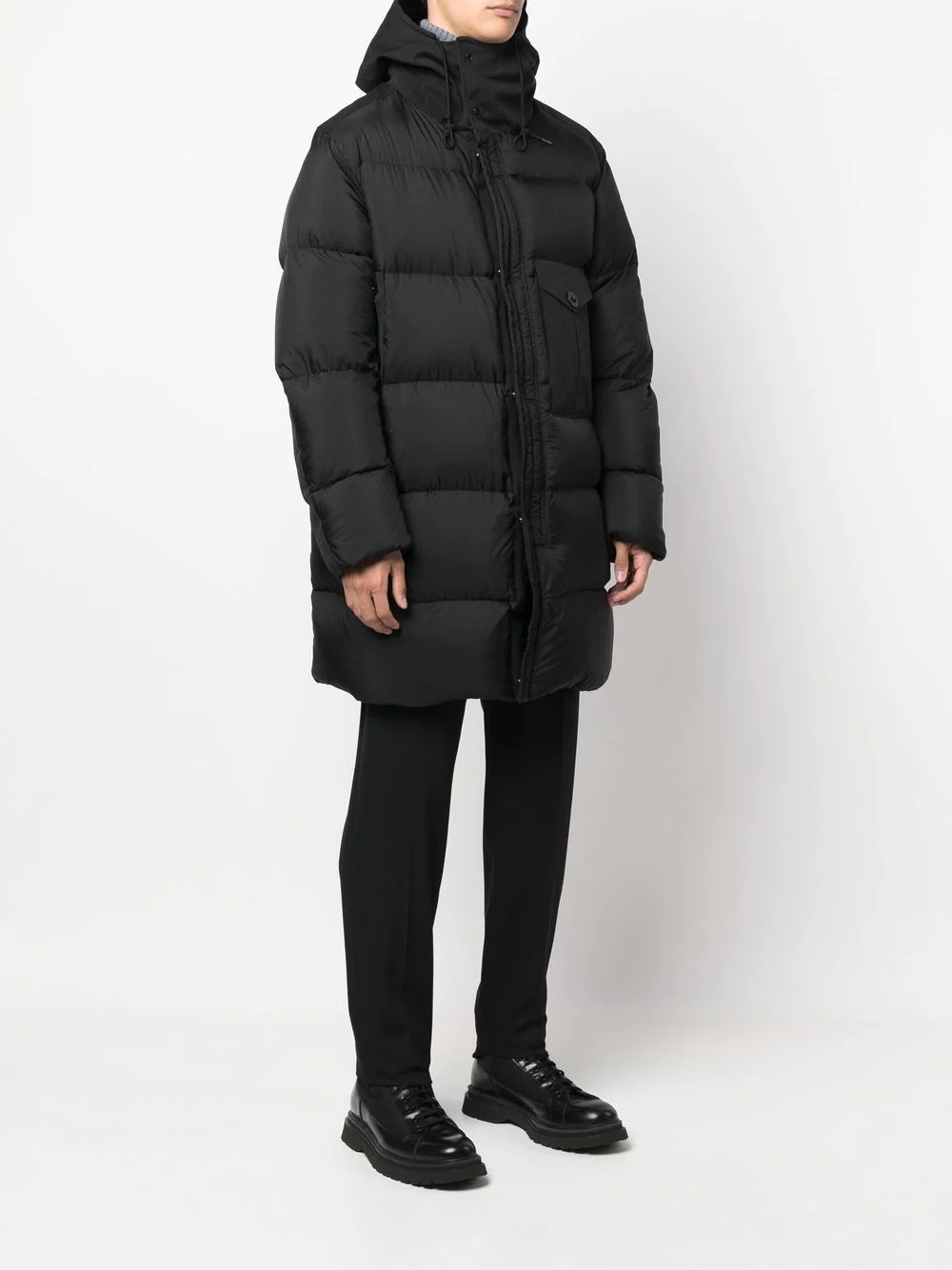 hooded puffer jacket - 3