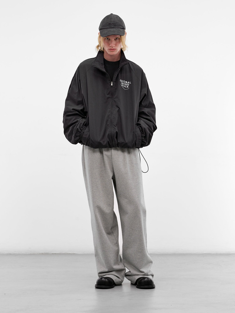 VETEMENTS Gray Melange Molleton Baggy Sweatpants outlook