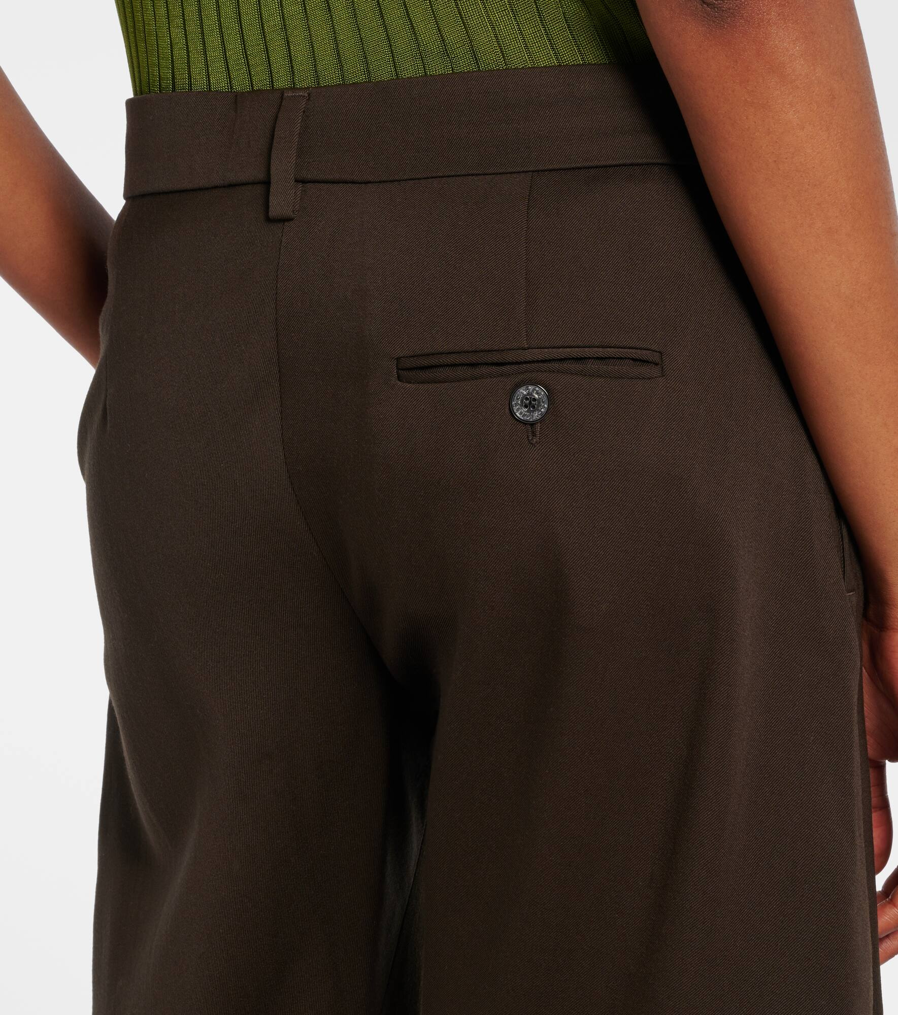 Patty wool wide-leg pants - 6