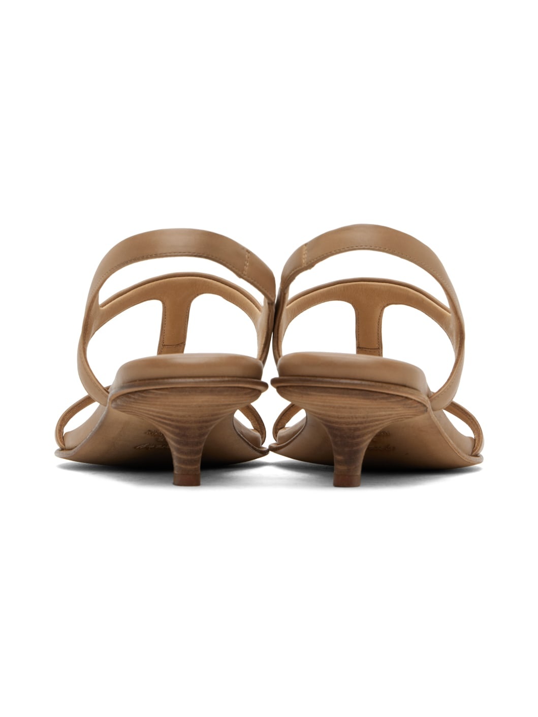 Tan Ciglio Heeled Sandals - 2