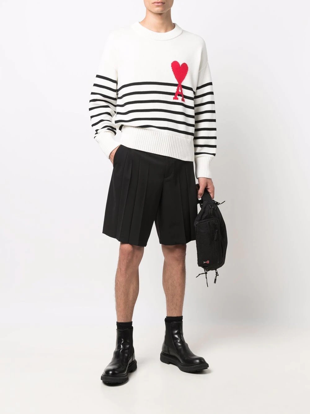 oversize Ami De Coeur jumper - 2