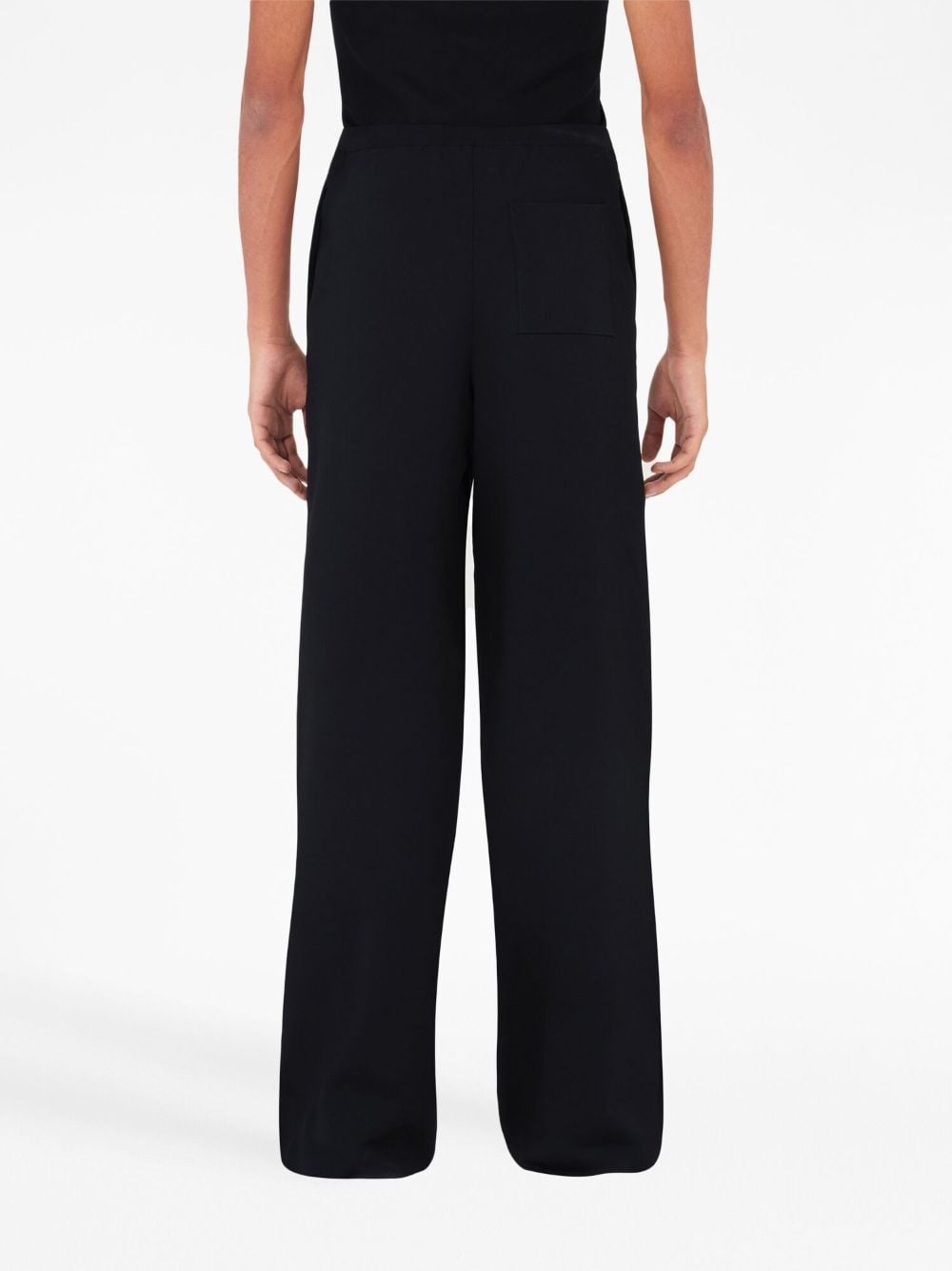 three-pocket straight trousers - 4