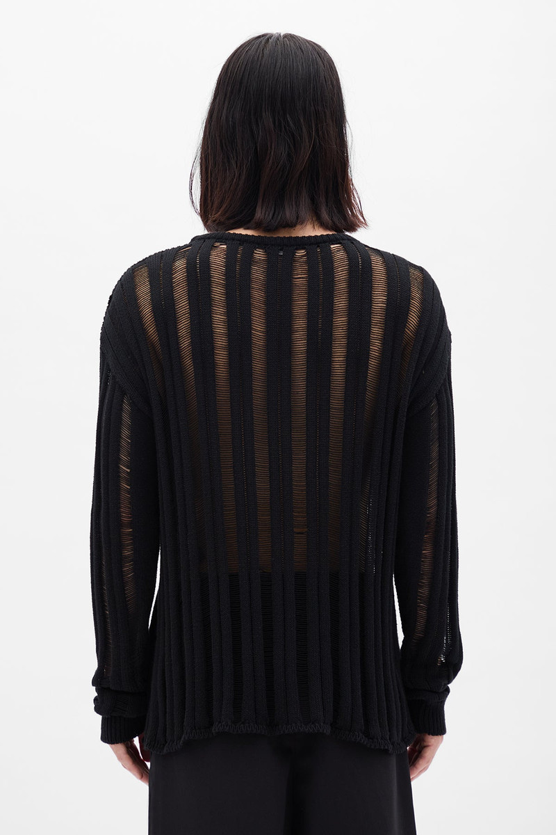 Danial Ladder Stitch Oversize Sweater 3