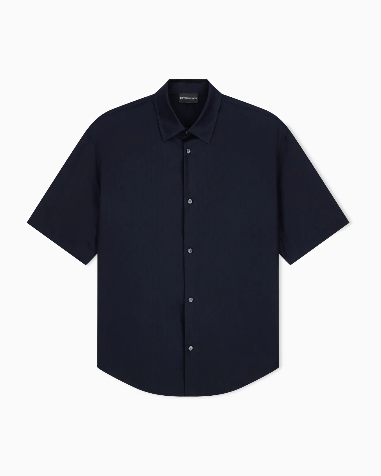 TENCEL JACQUARD SHIRT IN LYOCELL WITH A REGULAR FIT - 1
