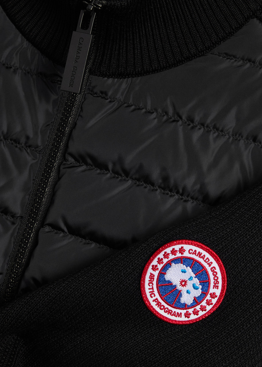 Canada Goose Hybridge Quilted Shell and Wool Jacket - 5
