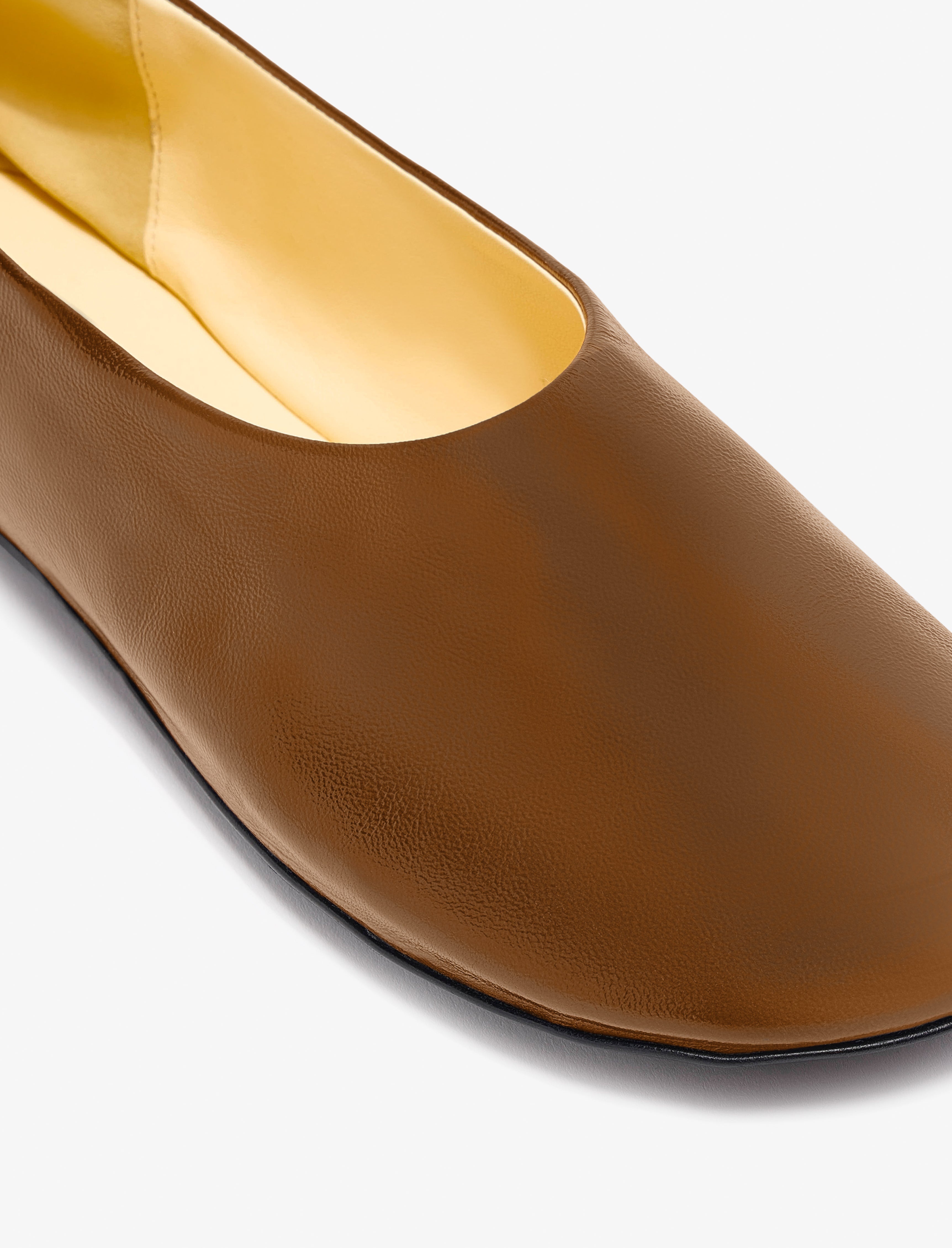 Glove Slippers in Slick Nappa - 4