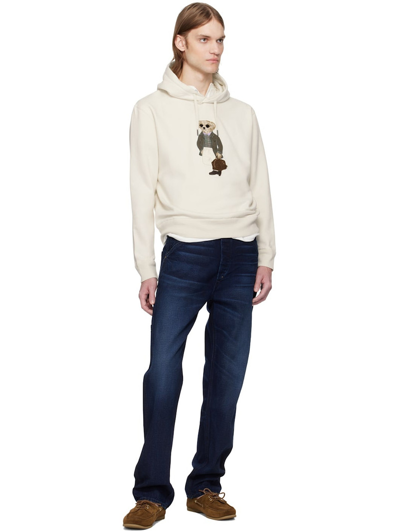 Ralph Lauren Off-White Polo Bear Hoodie outlook