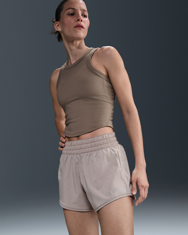 Nike Nike One Women's Dri-FIT Mid-Rise 3" Brief-Lined Shorts outlook