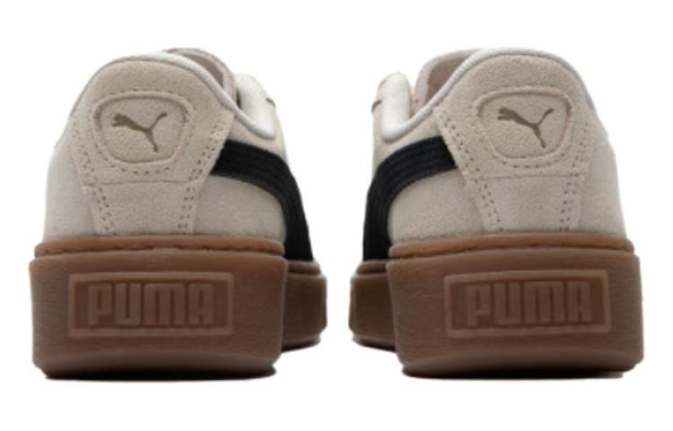 (WMNS) PUMA Suede Platform Shoes 'Beige Brown' 397233-02 - 4