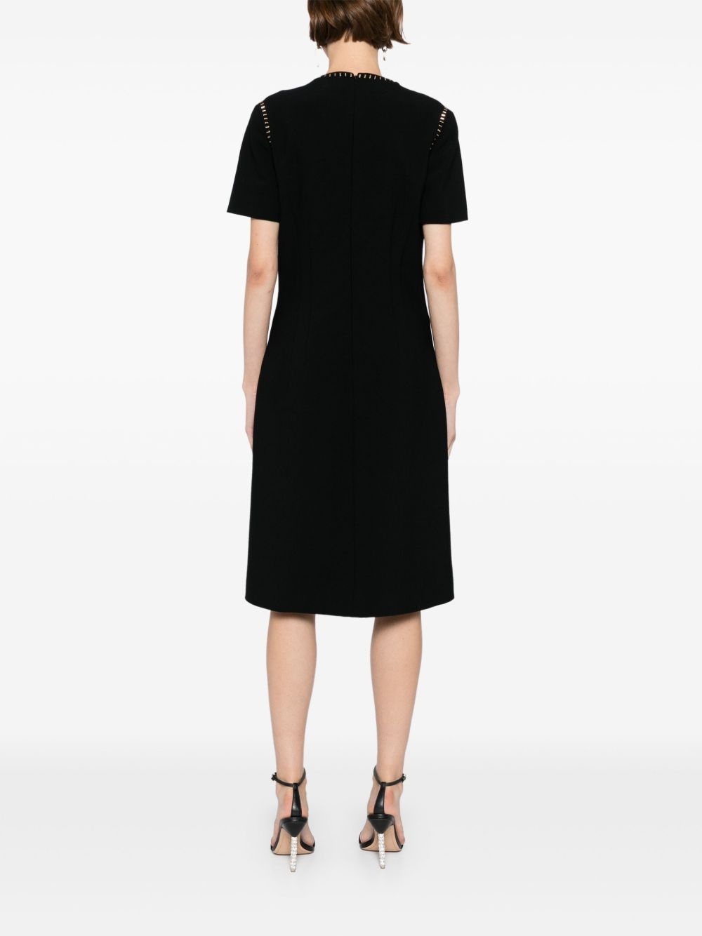 stud-embellished dress - 4