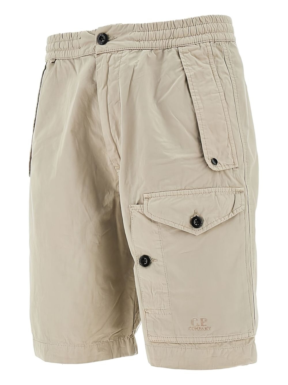multi-pocket cargo shorts - 4