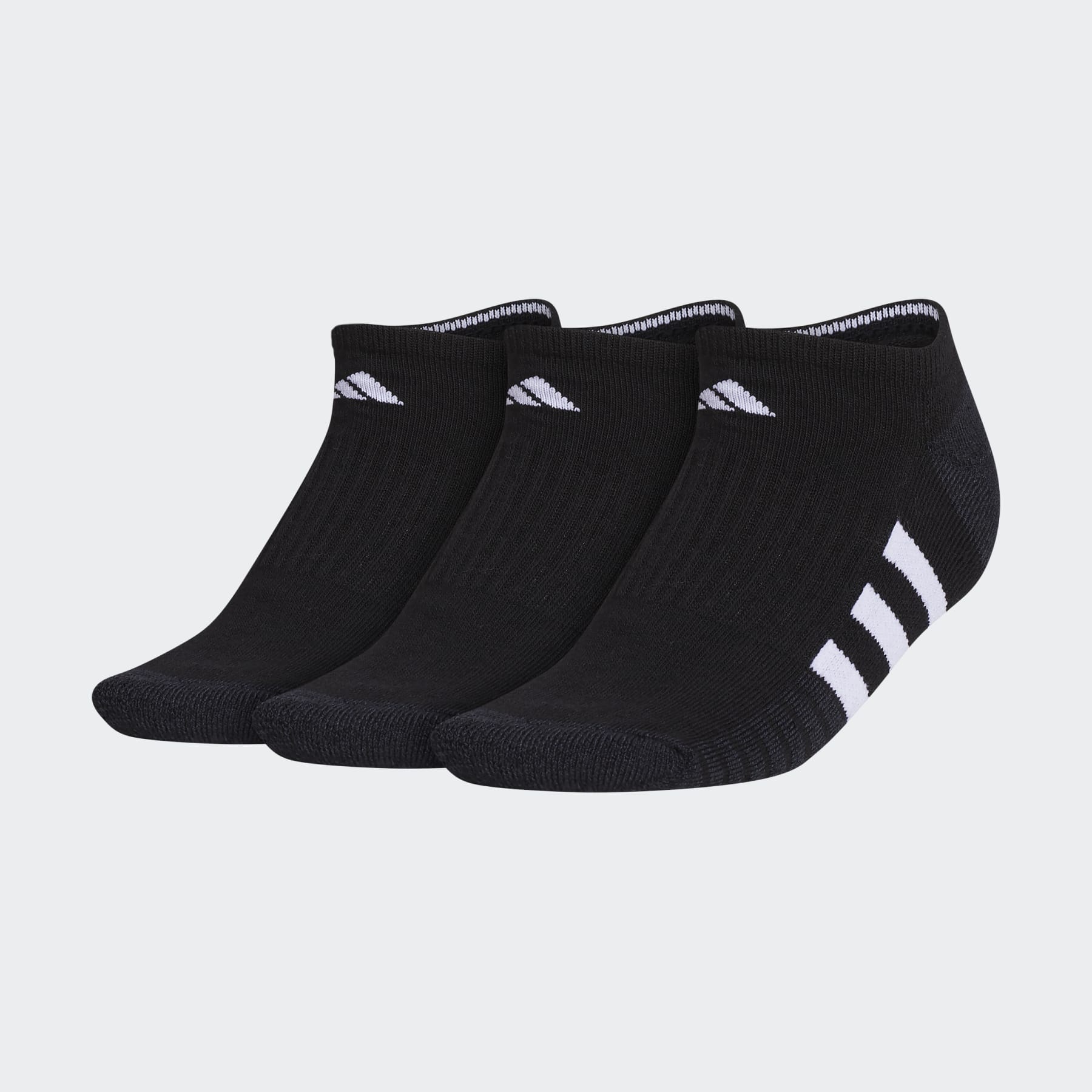 Cushioned 3 No-Show Socks 3 Pairs - 1