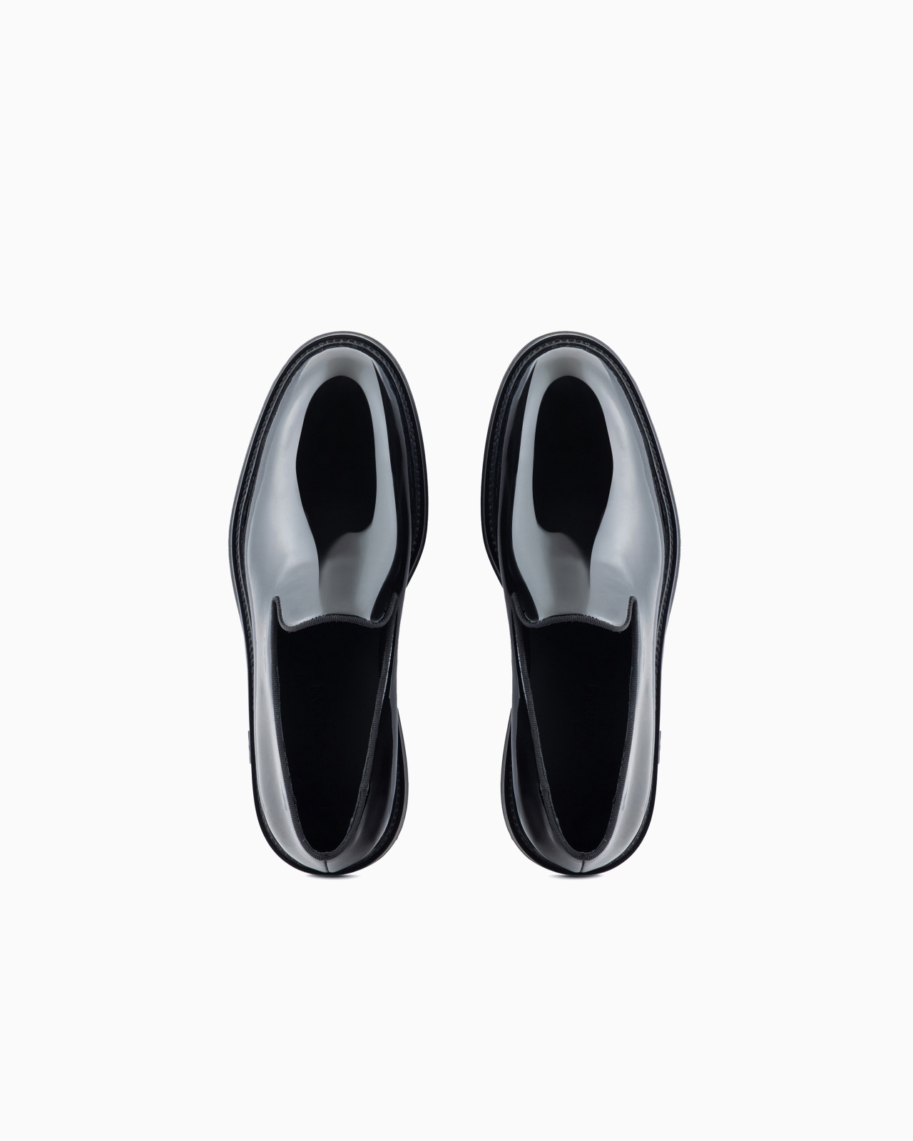Patent-leather slipper loafers - 3