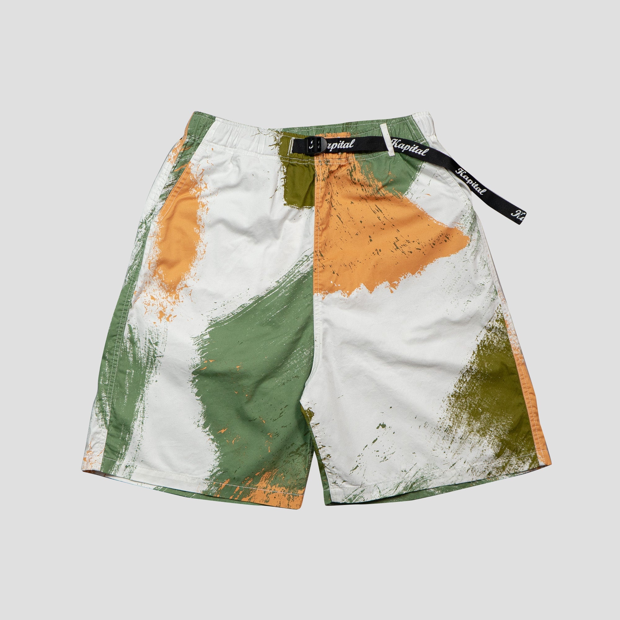 COMBED BURBERRY BRUSH-CAMO EASY SHORTS - 1