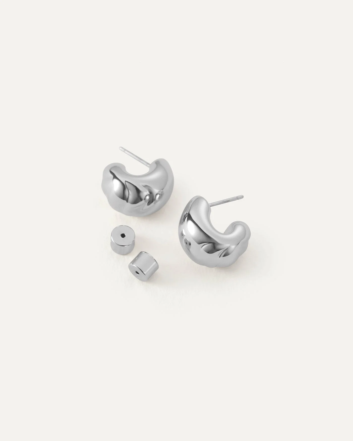 Small Nelle Hoop Earrings - 1