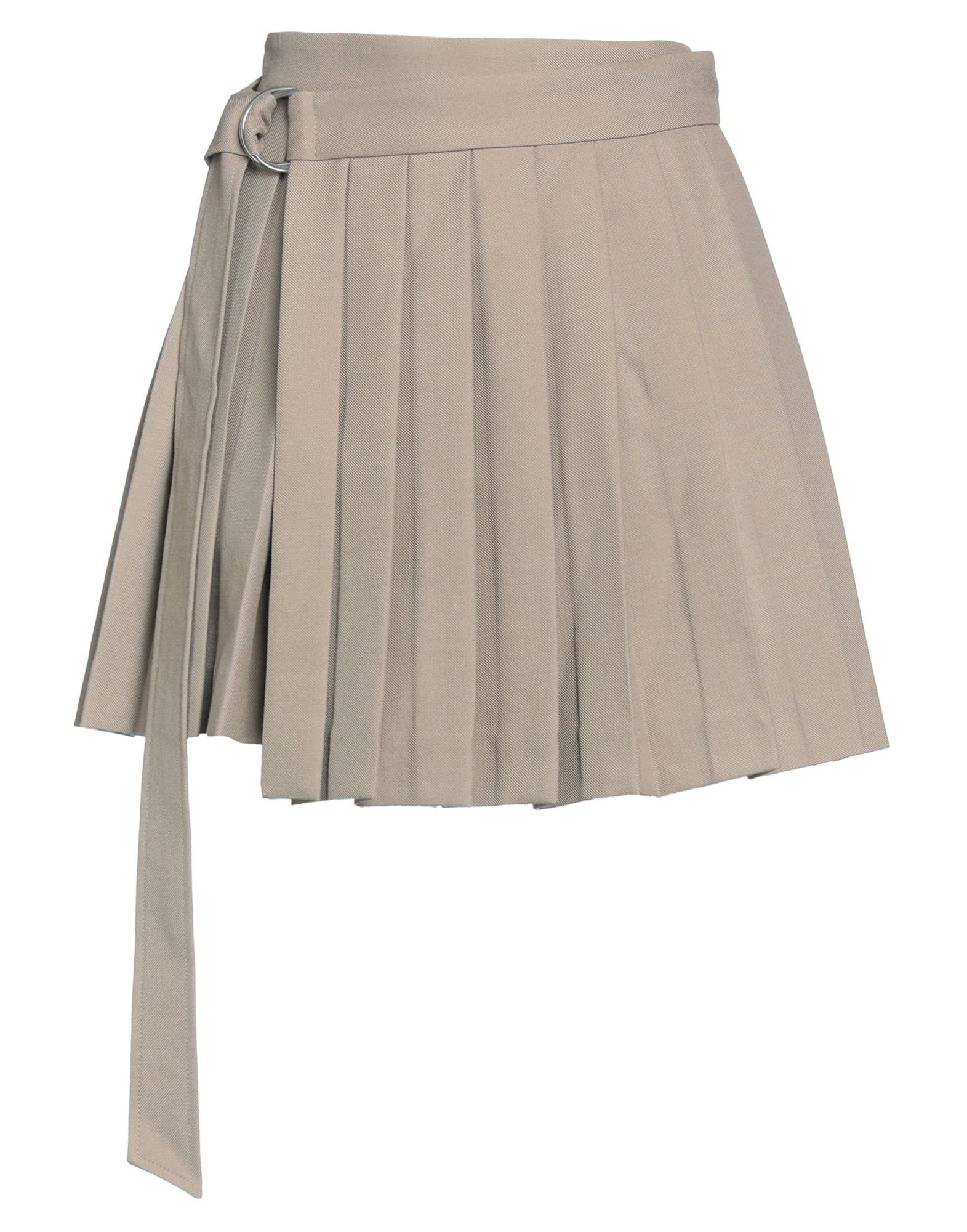 AMI Paris Khaki Women's Mini Skirt | yoox | REVERSIBLE