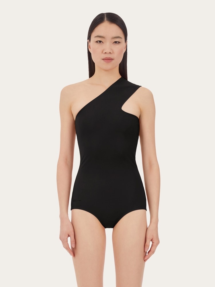 ONE SHOULDER BATHING SUIT - 2