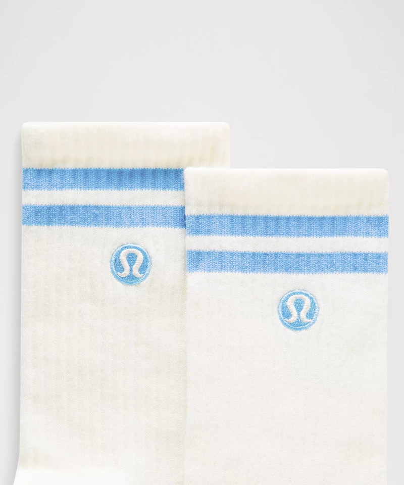 lululemon Unisex Daily Essential Crew Socks *Stripe outlook