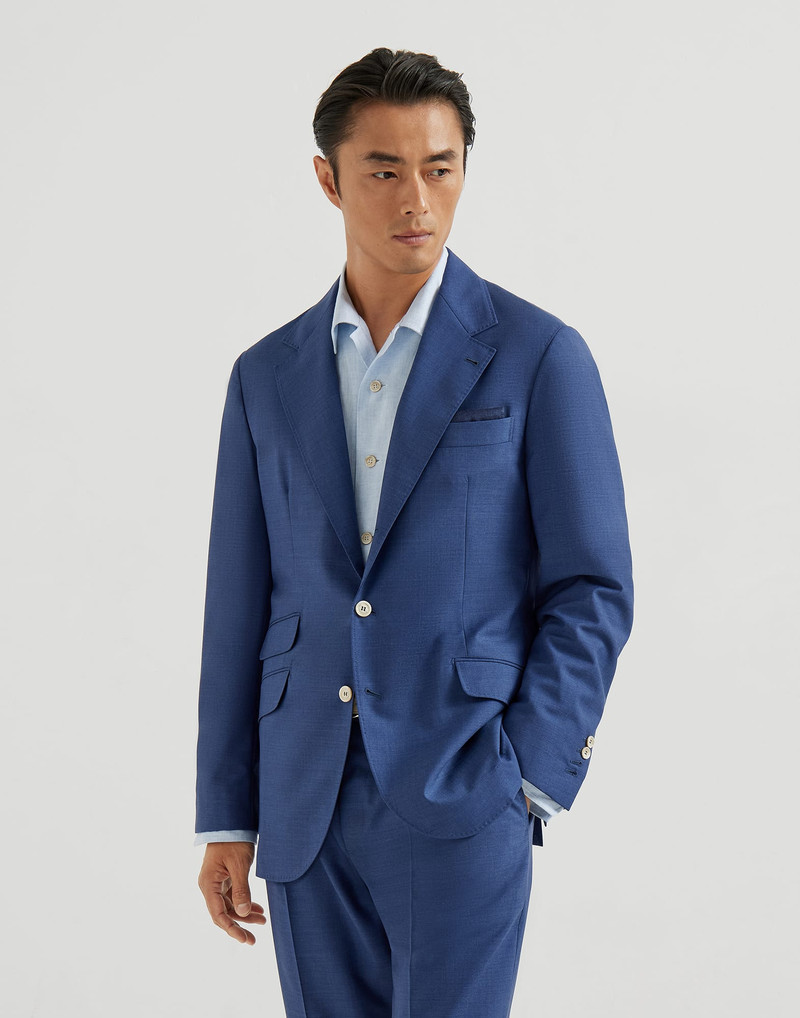 Virgin wool fresco deconstructed Cavallo blazer 2
