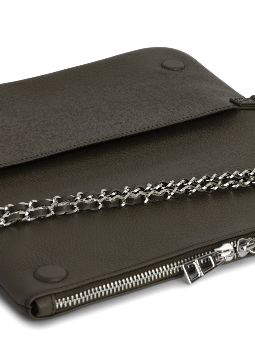 Rocky leather clutch bag - 5