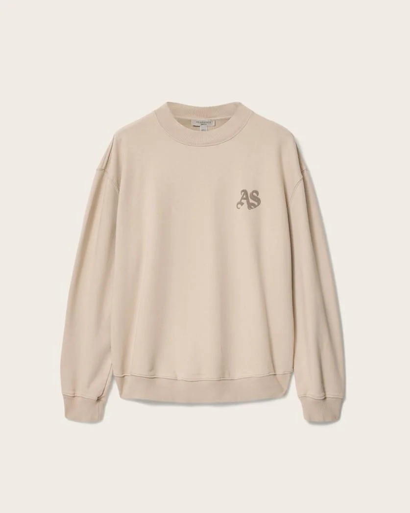 ICON BOXY CREW NECK SWEATSHIRT - 1