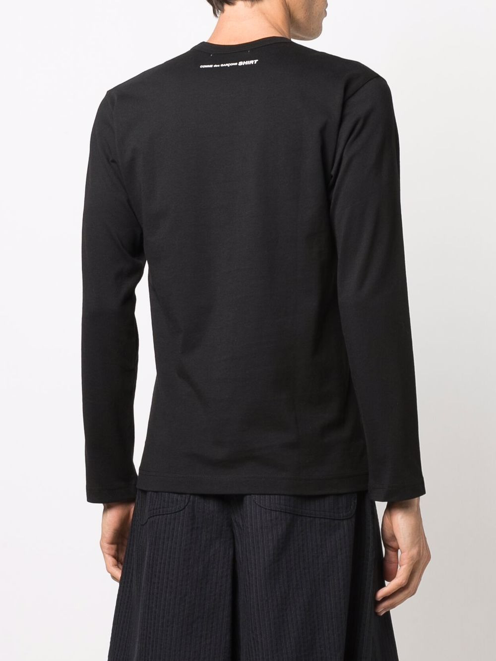 logo-print long-sleeve T-shirt - 4