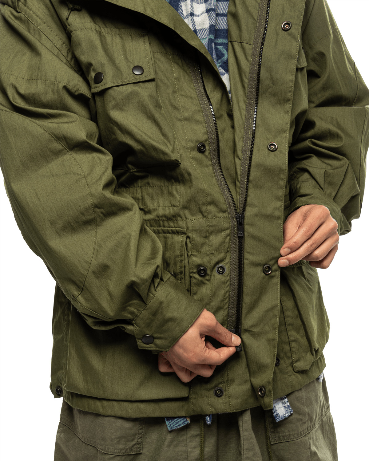 Field Coat - C/N Oxford Cloth Olive - 4