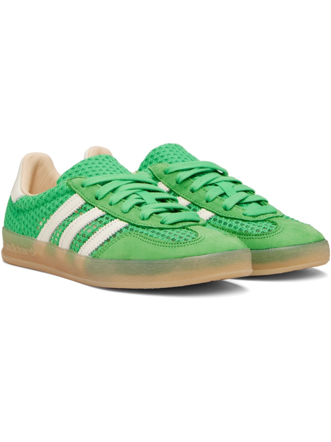 Green Gazelle Indoor Sneakers - 4