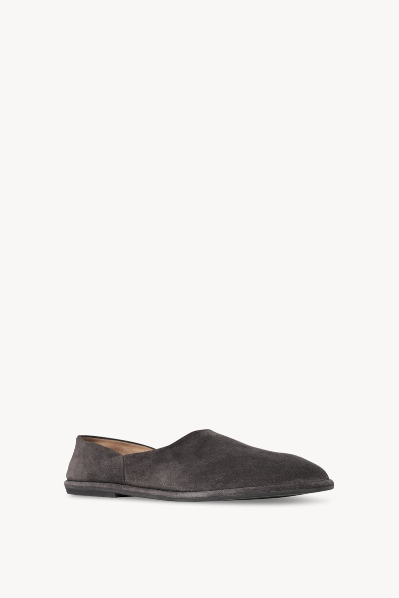 The Row Canal Slip On in Suede outlook