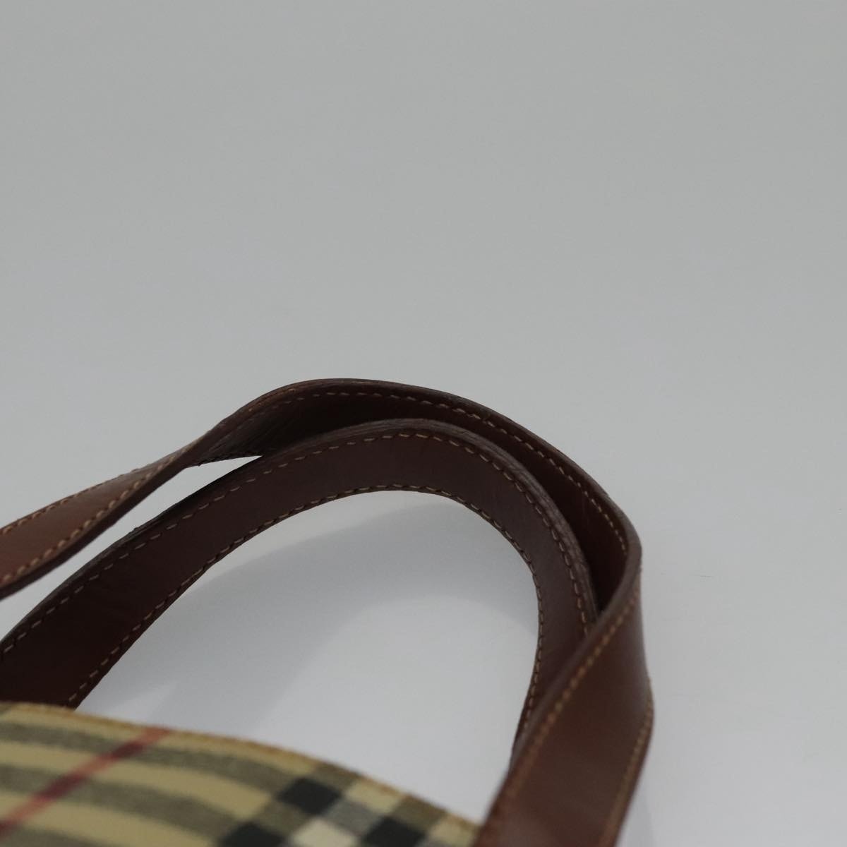 Burberry Nova Check Tote Bag Pvc Beige - 8