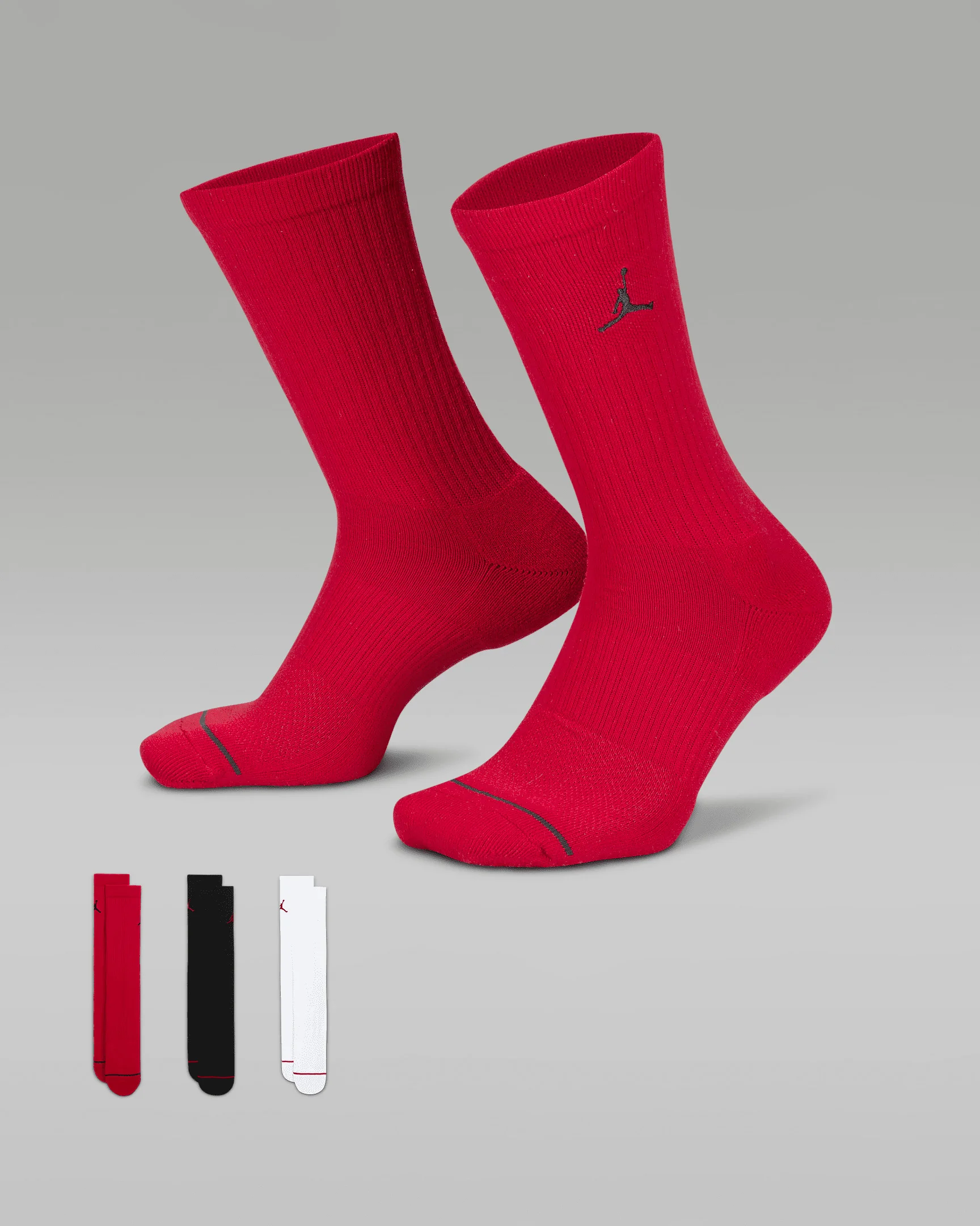 Jordan Everyday Crew Socks (3 pairs) - 1