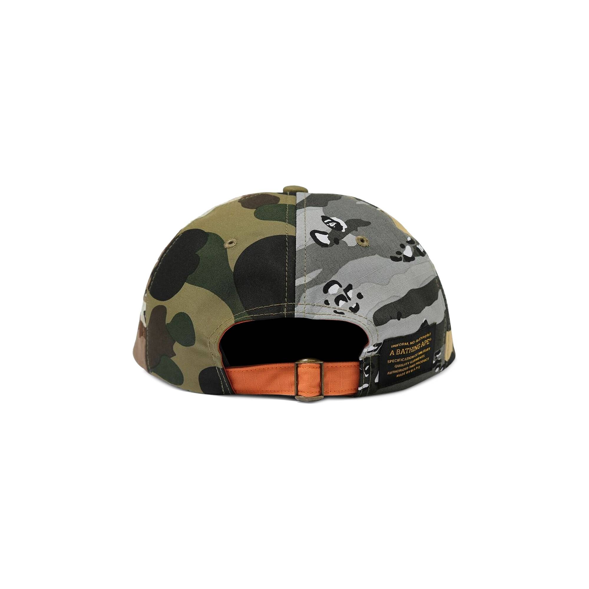 BAPE Mad Shark Crazy Camo Panel Cap 'Multicolor' - 3