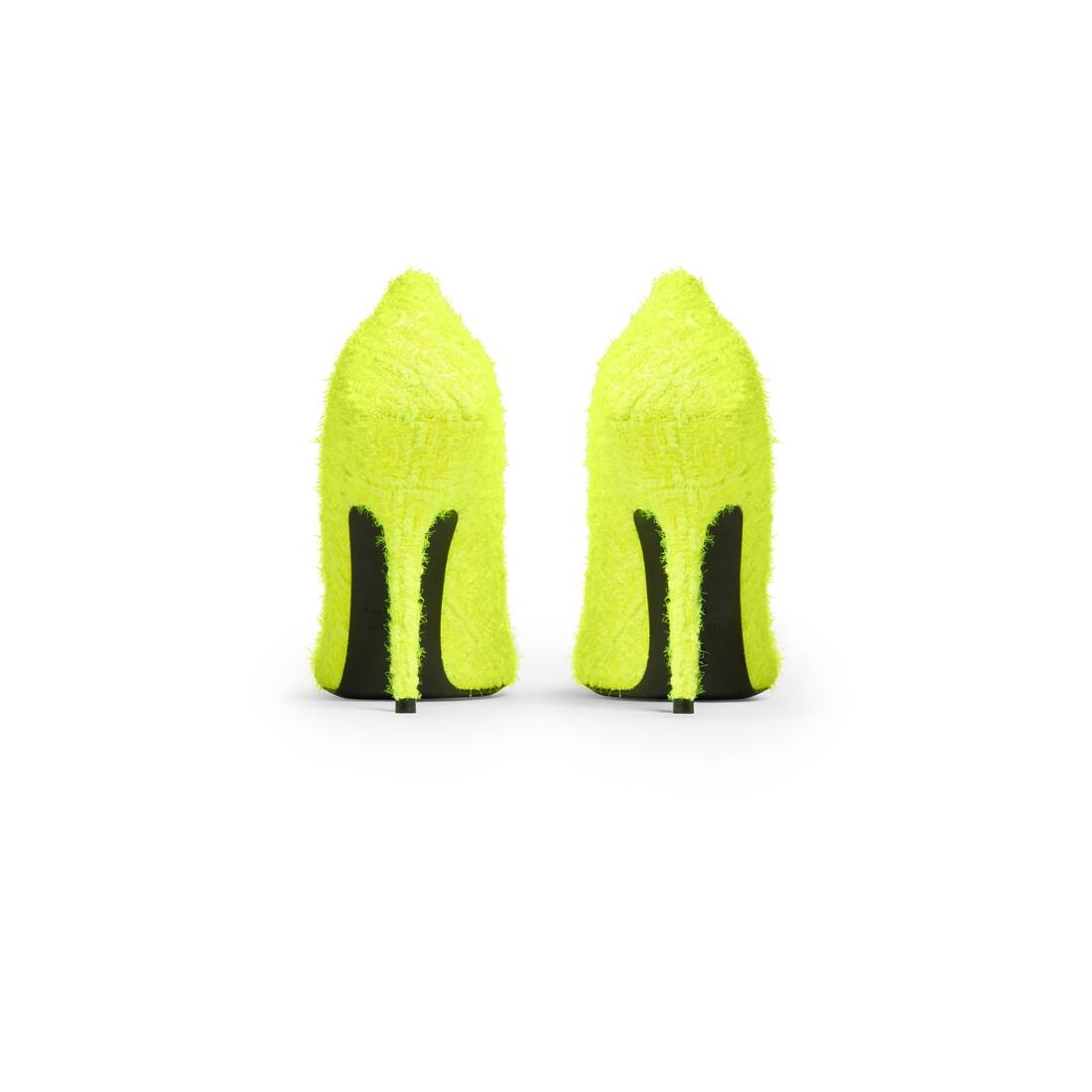 Women's Square Knife Bb 110mm Pump  in Fluo Yellow - 5