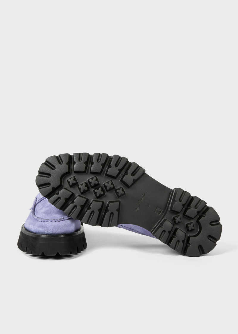 Lilac 'Felicity' Loafers 3