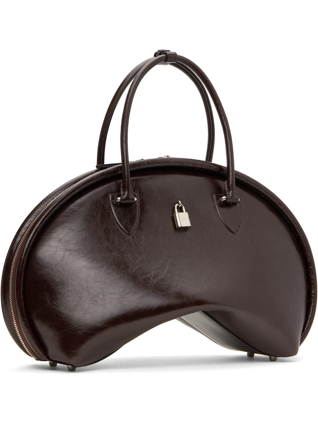 Brown Bowlina Shoulder Bag - 3