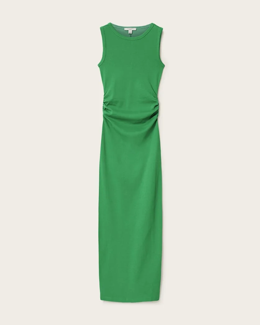 KATARINA BOAT NECK SLIM FIT MAXI DRESS - 1