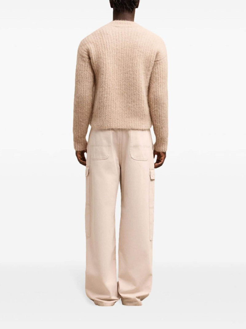 ribbed wool blend jumper 4