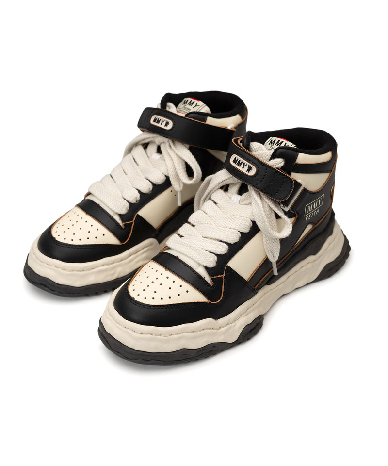 "KEITH" OG Sole Leather High-top Sneaker 23