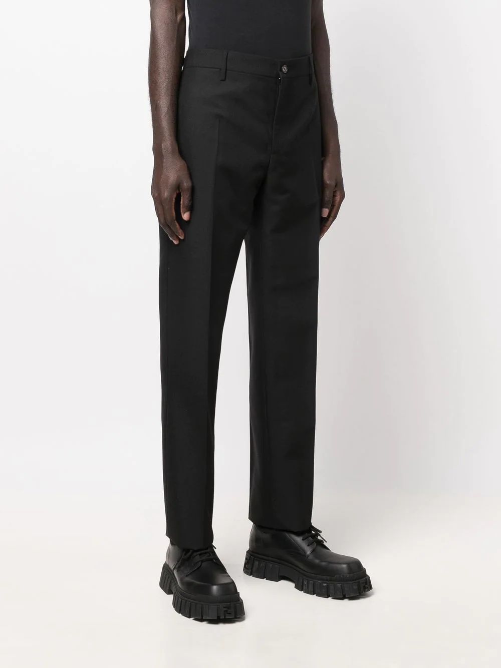 tailored wool trousers - 3