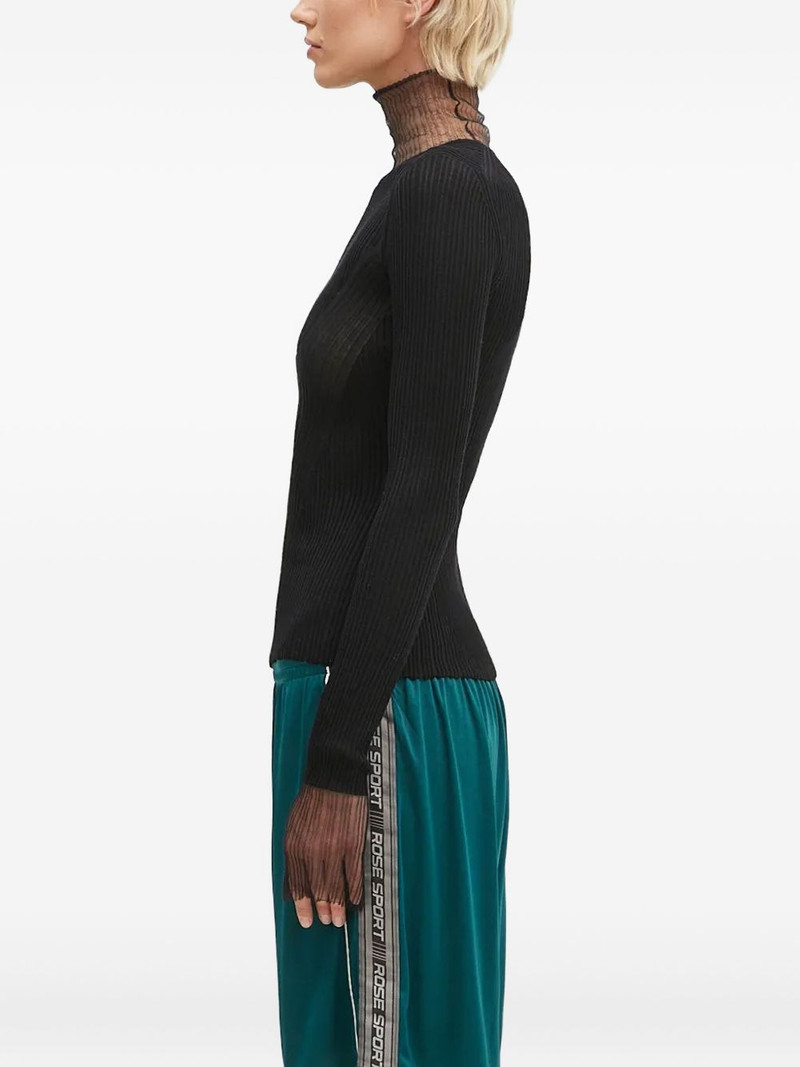 Sportmax Derris ribbed knitted top outlook
