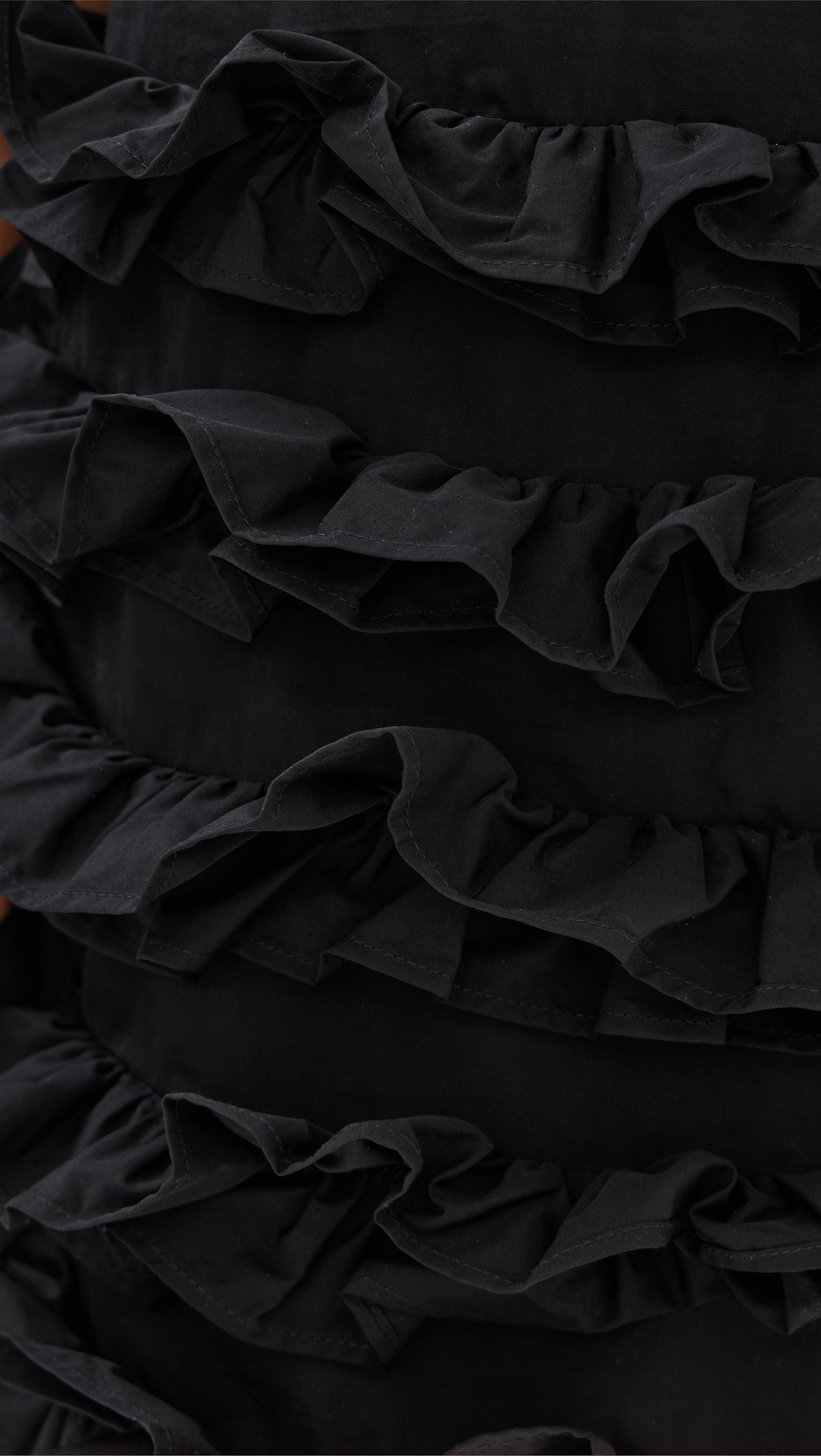 Scenic Cotton Frill Dress - 5