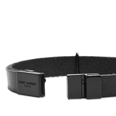 SAINT LAURENT Saint Laurent YSL Logo Bracelet outlook