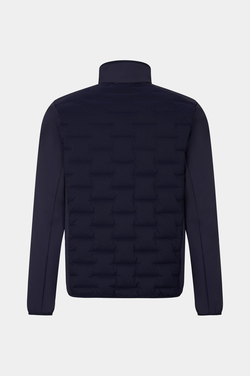 Daron Softshell down jacket in Navy blue 8