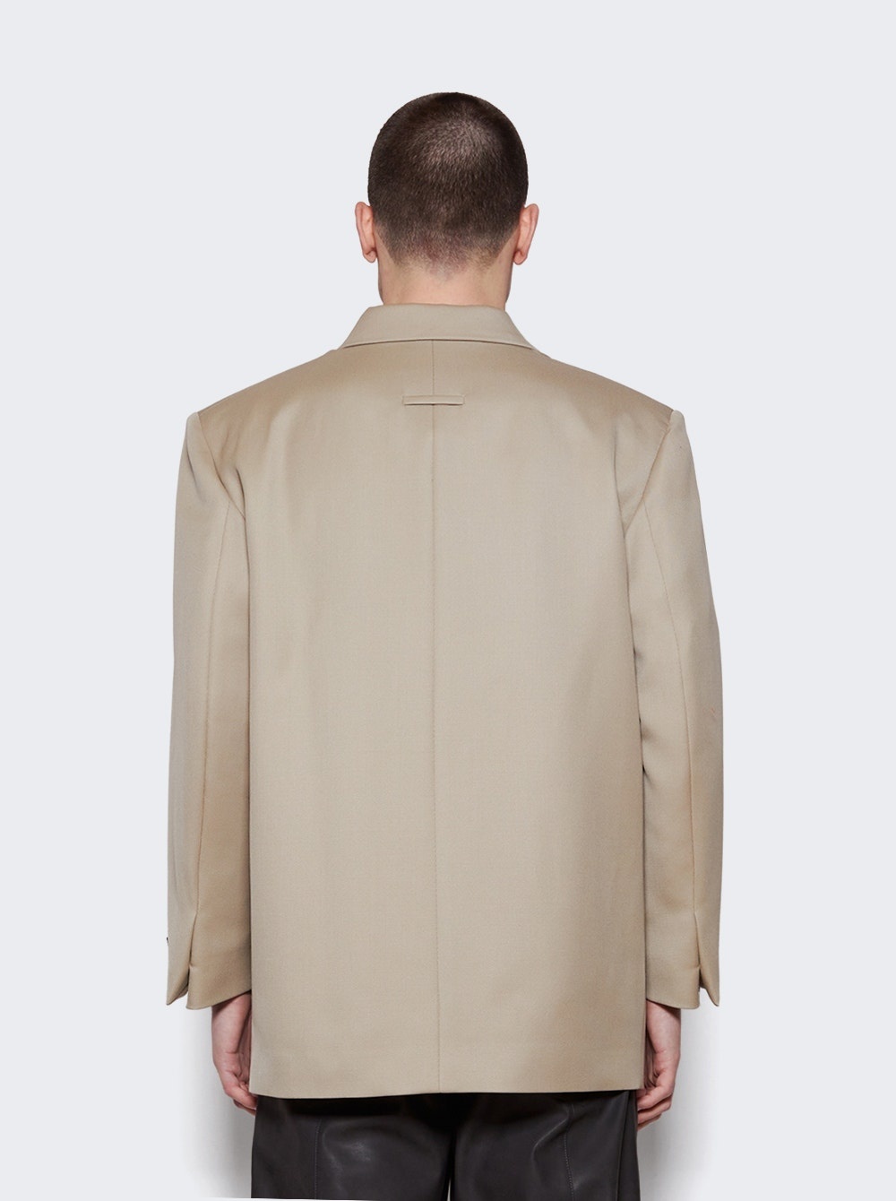 Eternal Twill Wool Suit Jacket Dusty Beige - 5