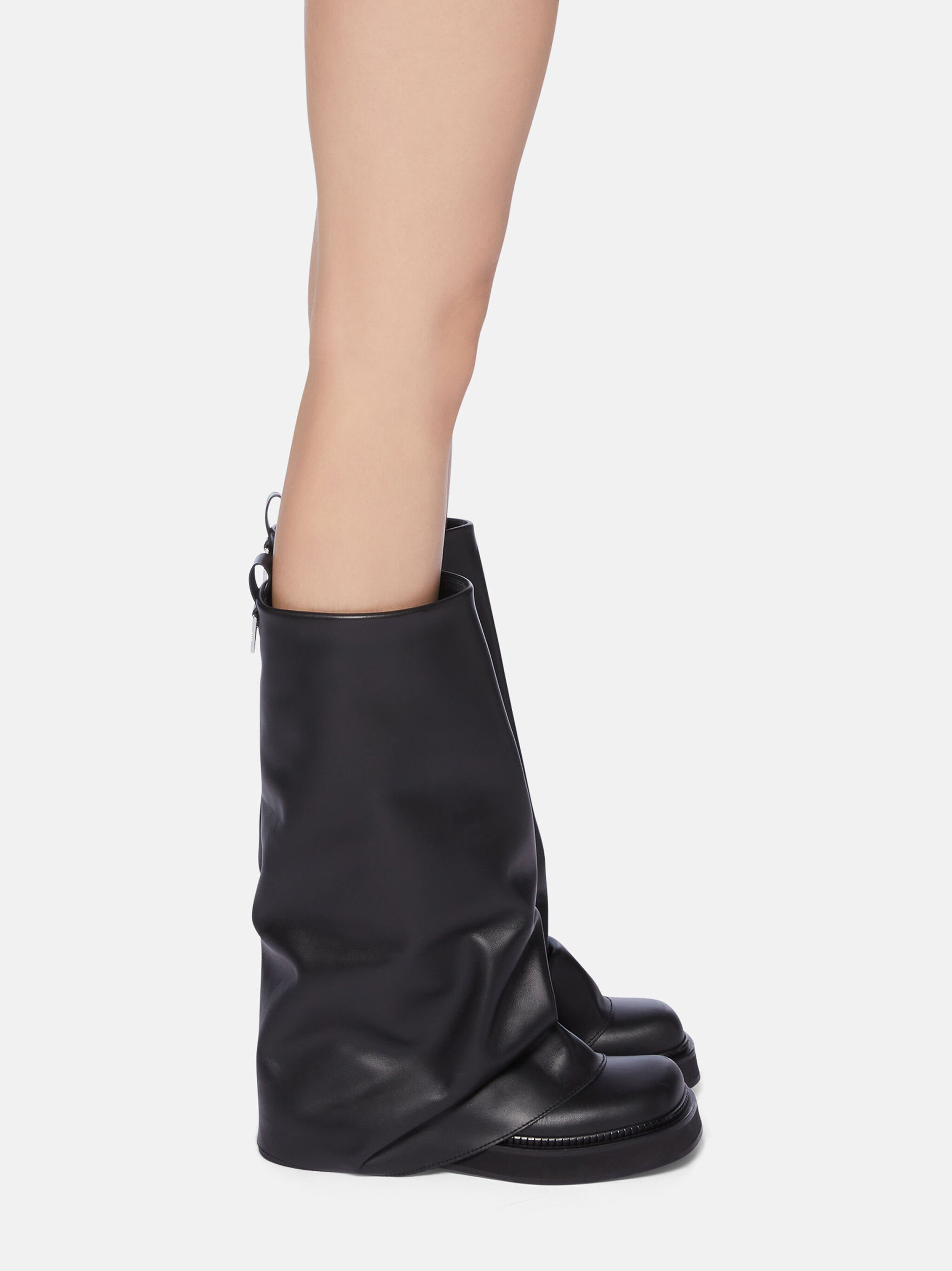 "ROBIN'' BLACK COMBAT BOOT - 2