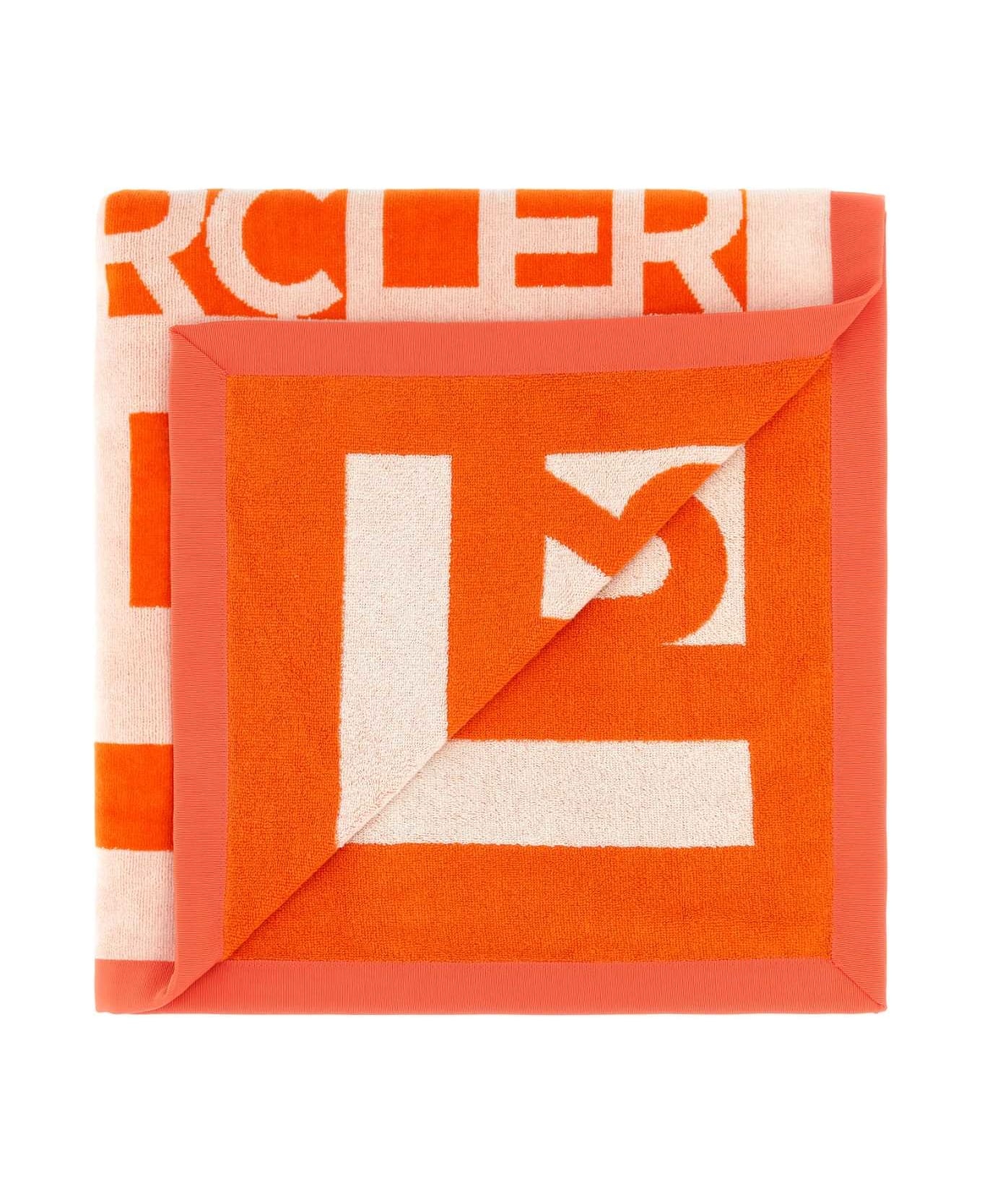 スカーフ MONCLER SS23 Printed terry beach towel (3D000010U203 F30) Moncler Printed Terry Beach Towel | italist | REVERSIBLE