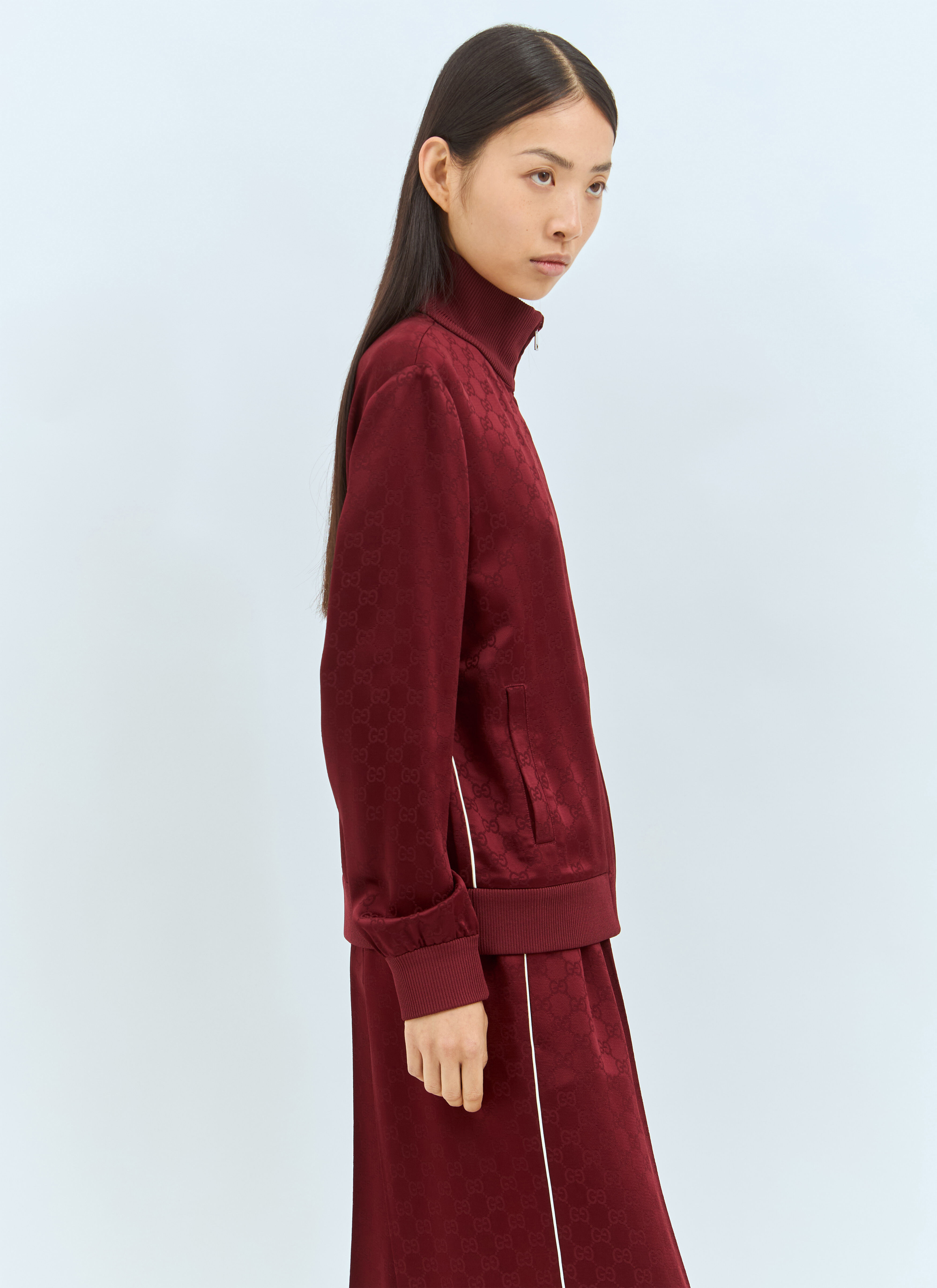 GG Jacquard Zip-Up Jacket - 2