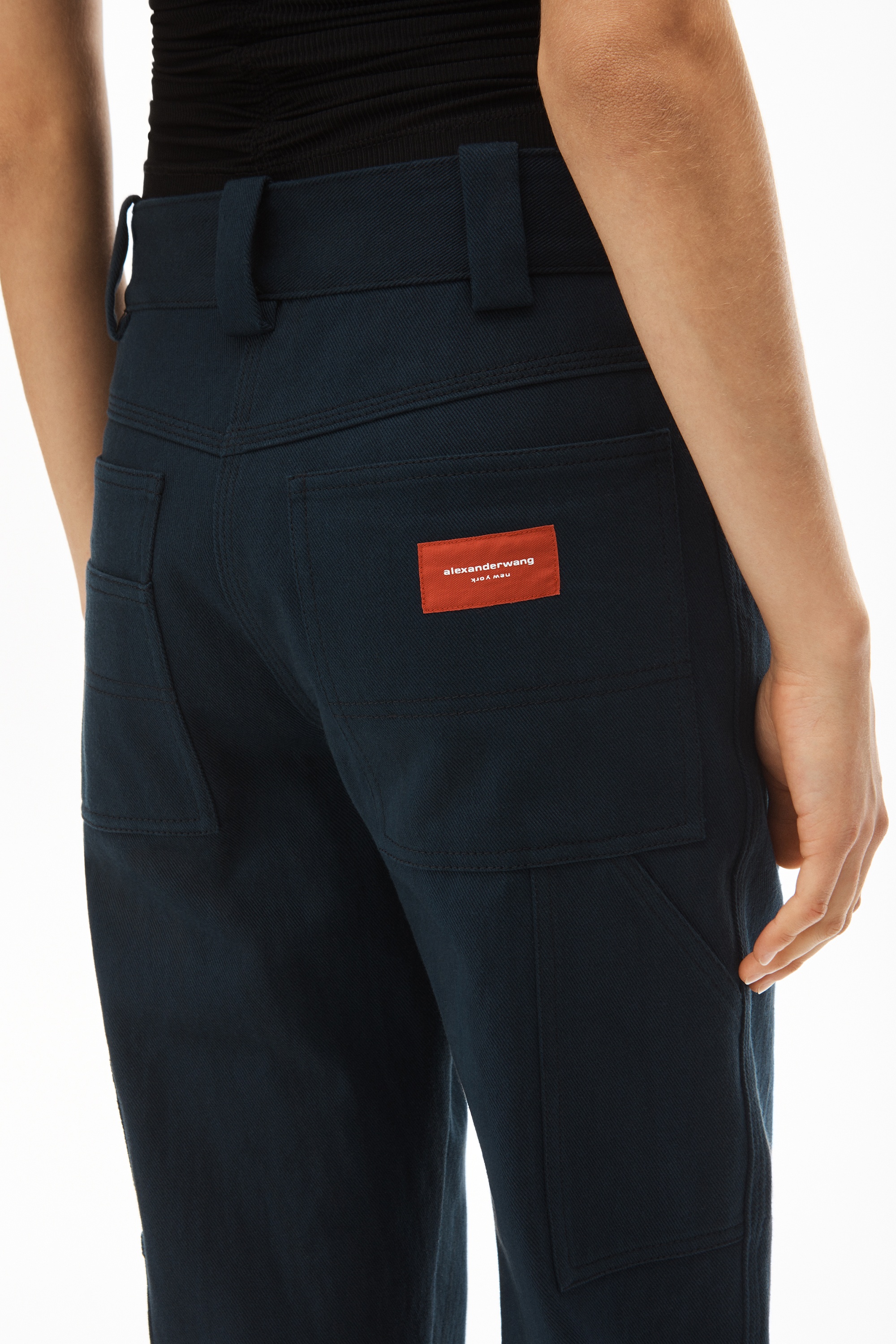 CARPENTER PANT IN RAW DENIM - 6