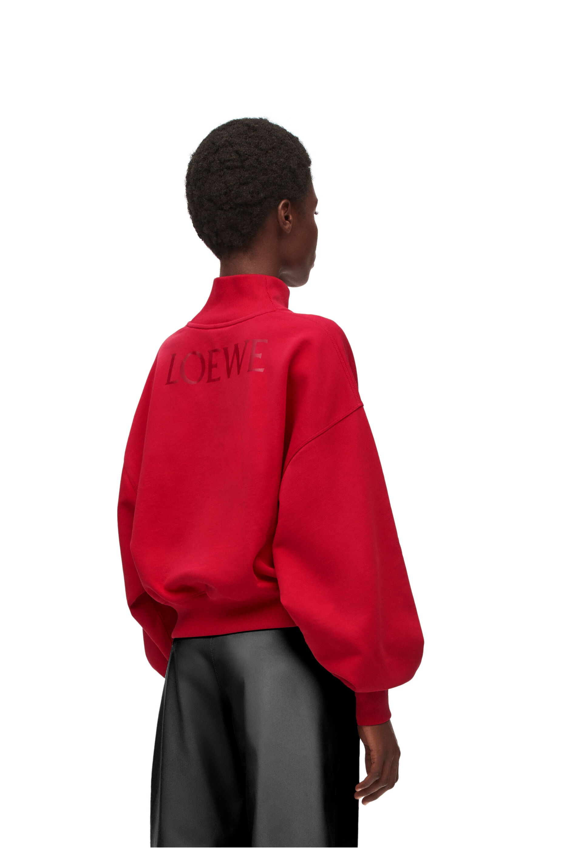 Loewe lips sweatshirt in cotton - 4